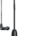 Shure AONIC 3 Wired Sound Isolating Earbuds, Clear Sound, Single Driver, In-Ear Fit, Detachable Cable, Durable Quality, Compatible with Apple & Android Devices - Black