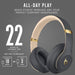 Beats Studio3 Wireless Noise Cancelling Over-Ear Headphones - Apple W1 Headphone Chip, Class 1 Bluetooth, Active Noise Cancelling, 22 Hours of Listening Time - Shadow Grey