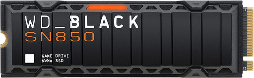 WD_BLACK 2TB SN850 Nvme Internal Gaming SSD Solid State Drive with Heatsink - Works with Playstation 5, Gen4 Pcie, M.2 2280, up to 7,000 Mb/S - WDS200T1XHE