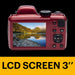 Kodak PIXPRO AZ421 Astro Zoom Bridge Camera - Red (16 MP, 42X Optical Zoom) 3-Inch LCD