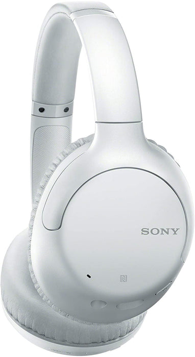 Sony WH-CH710N Noise Cancelling Wireless Headphones with 35 Hours Battery Life, Quick Charge, Built-In Mic and Voice Assistant - White