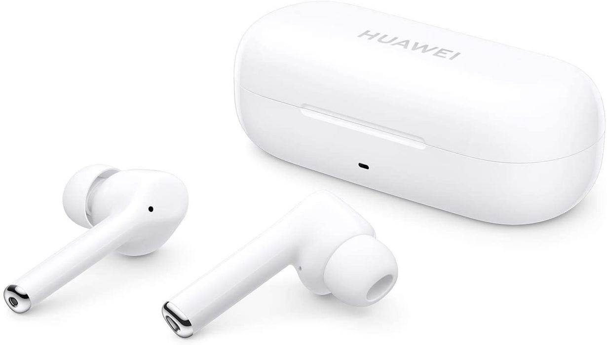 HUAWEI FreeBuds 3i - Wireless Earbuds with Ultimate Active Noise Cancellation (3-mic System Earphones, Pop to Pair), White, One