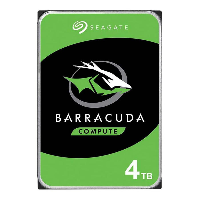 Seagate BarraCuda 4 TB Internal Hard Drive HDD – 3.5 Inch SATA 6 Gb/s 5400 RPM 256 MB Cache for Computer Desktop PC Laptop