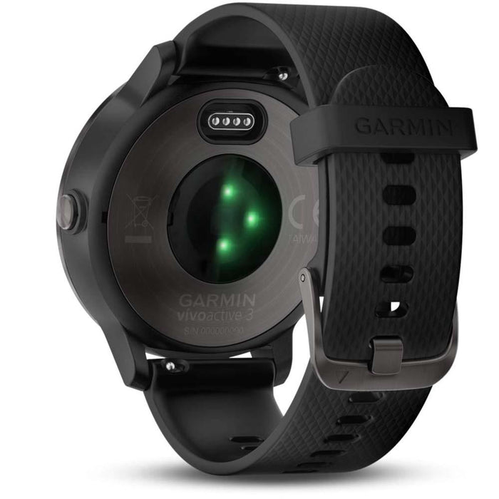 Garmin Vivoactive 3 GPS Smartwatch - Gunmetal
