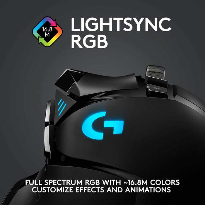 Logitech G502 Wireless Gaming Mouse-Black