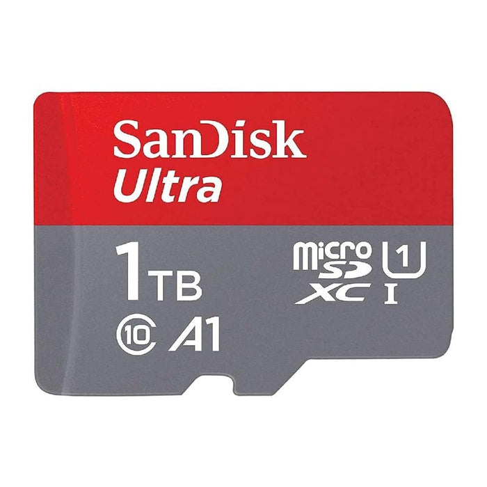 SanDisk Ultra 1TB microSDXC Memory Card + SD Adapter with A1 App Performance Up to 120 MB/s, Class 10, U1
