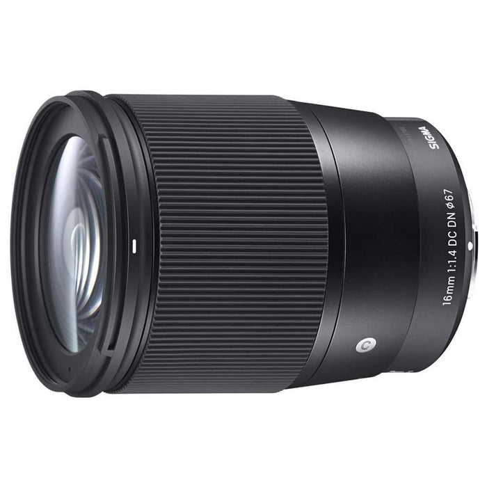 Sigma 402965 16 mm F1.4 DC DN Contemporary Sony E Lens - Like new