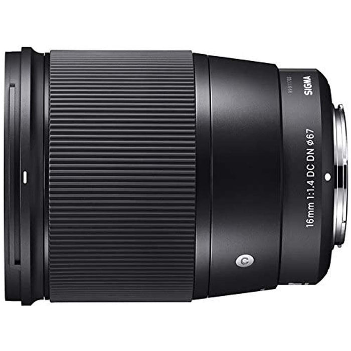 Sigma 402965 16 mm F1.4 DC DN Contemporary Sony E Lens - Like new
