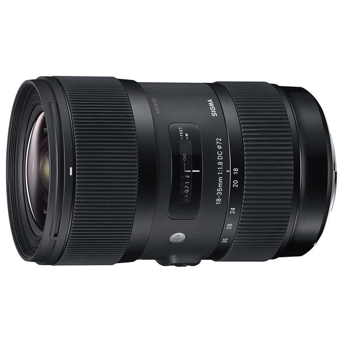 Sigma 18-35mm F1.8 DC HSM Lens for Canon - Black