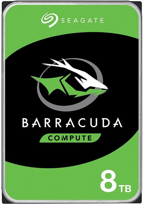 Seagate BarraCuda 8 TB Internal Hard Drive Performance HDD